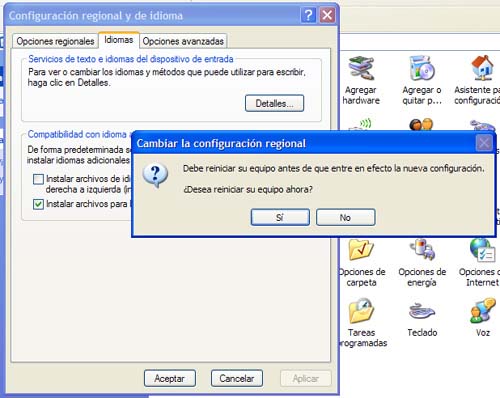 4 Instalación archivos idiomas asia oriental